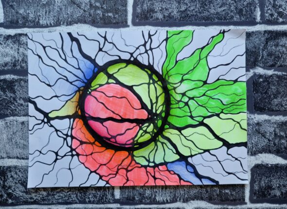An example from the NeuroGraphic User Course at Chernik Art
